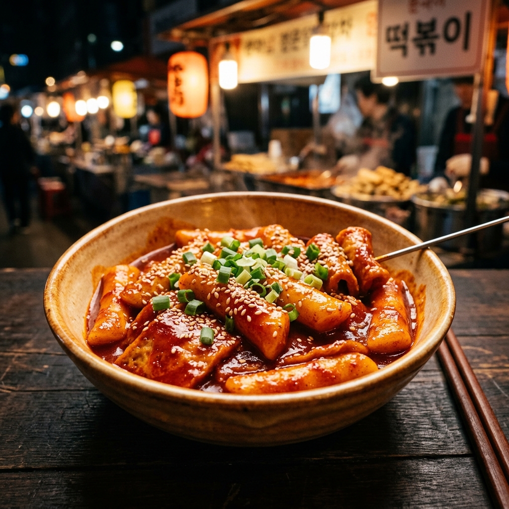 Menu Street Food Tteokbokki Premium SOJU88